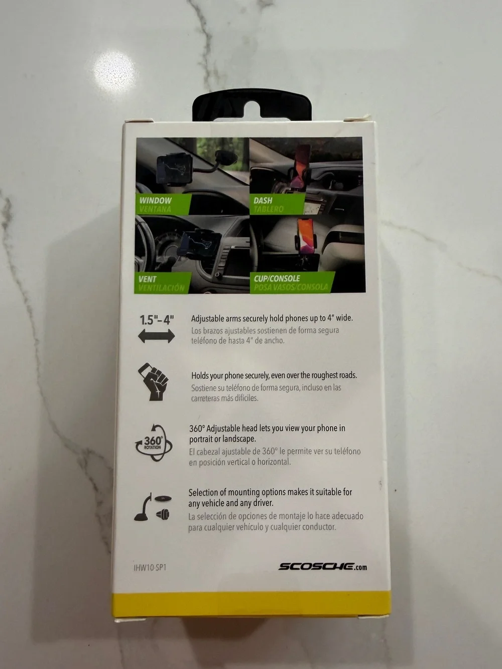 New Scosche Stuck up 4-in-1 Phone Mounting System